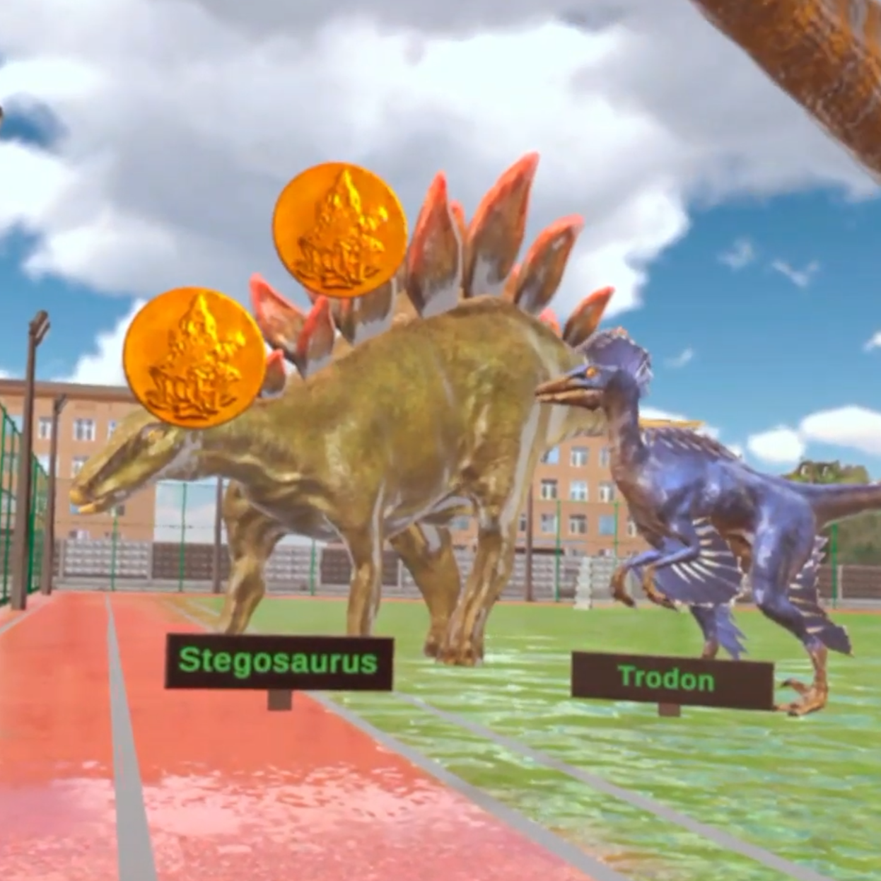 Snímek z aplikace VR FOK plus